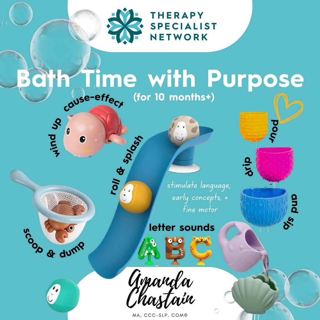 I&rsquo;ve been joyfully working with some amazing families who are brilliantly incorporating ALL THE THINGS into daily routines so well!  As their littles get a smidge BIGGER&hellip;it&rsquo;s time for next level bath time routines (or water table, 