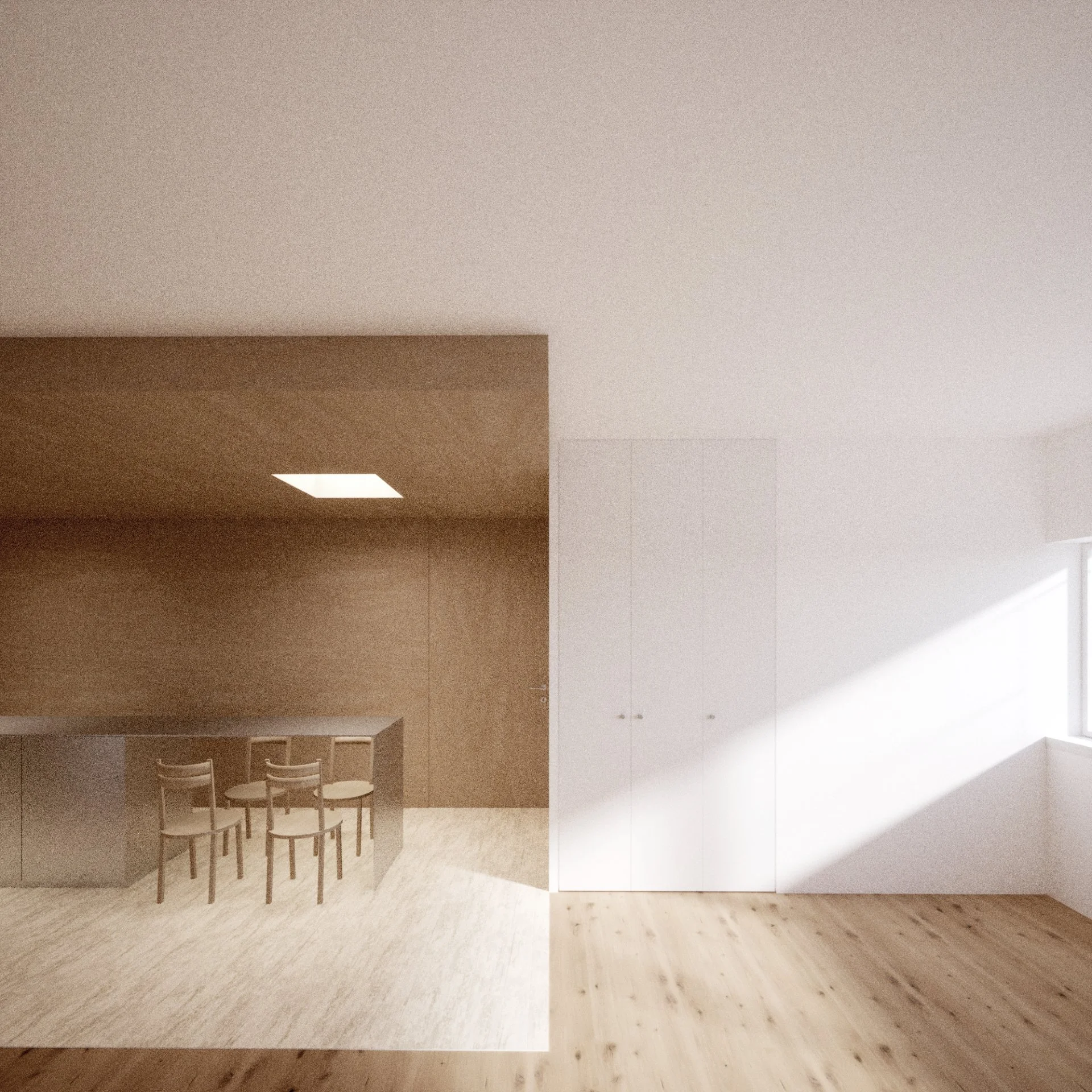 Apartamento António Louro, Parede