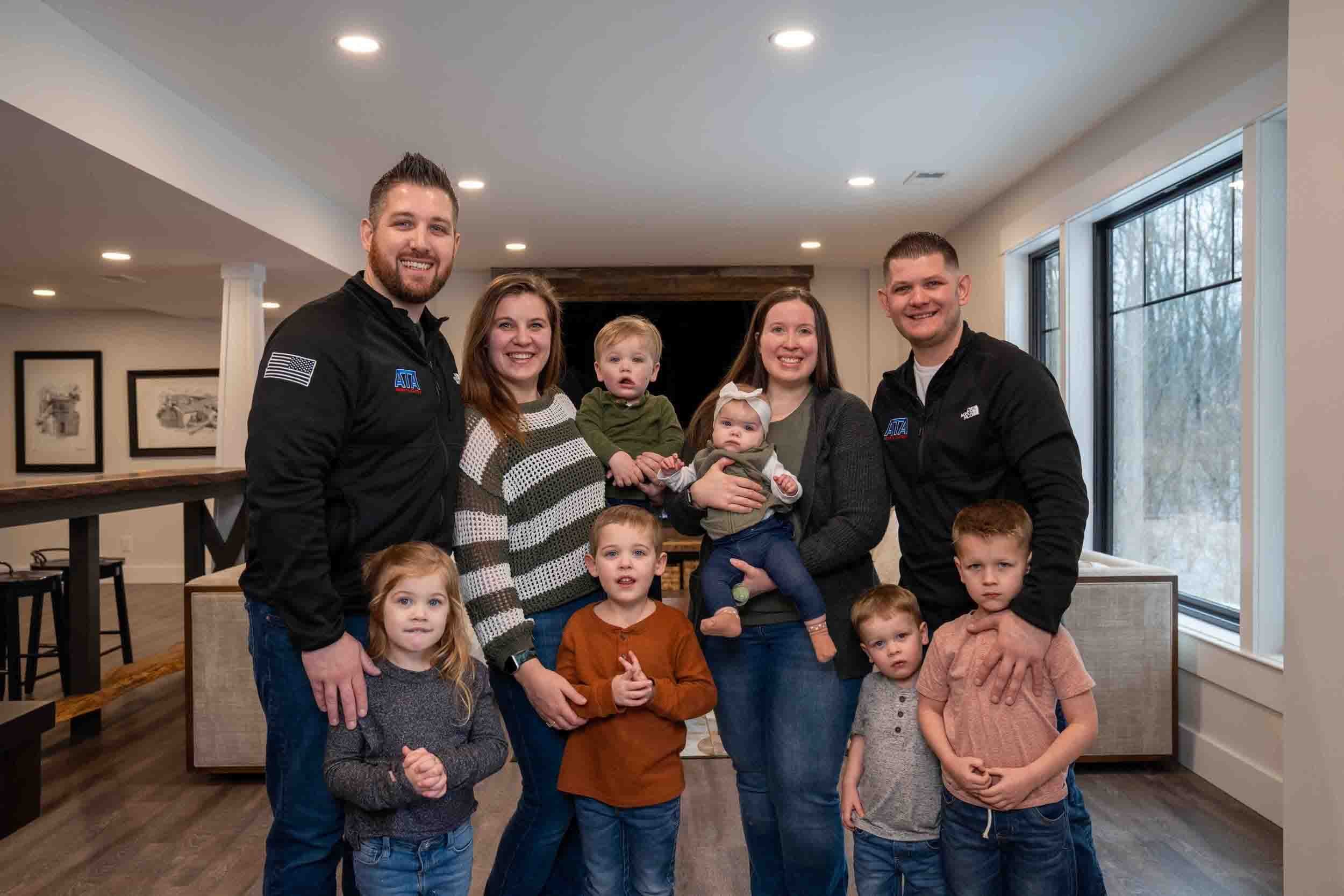 photo of owners of a remodeling company in michigan