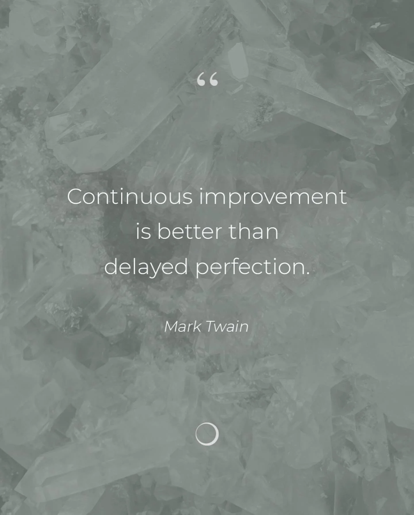 “Continuous improvement is better than delayed perfection.” — Mark Twain ✨
In movement, in mindset, in life—waiting for the “perfect moment” only holds us back.
At FORMATION, we believe in showing up as you are.