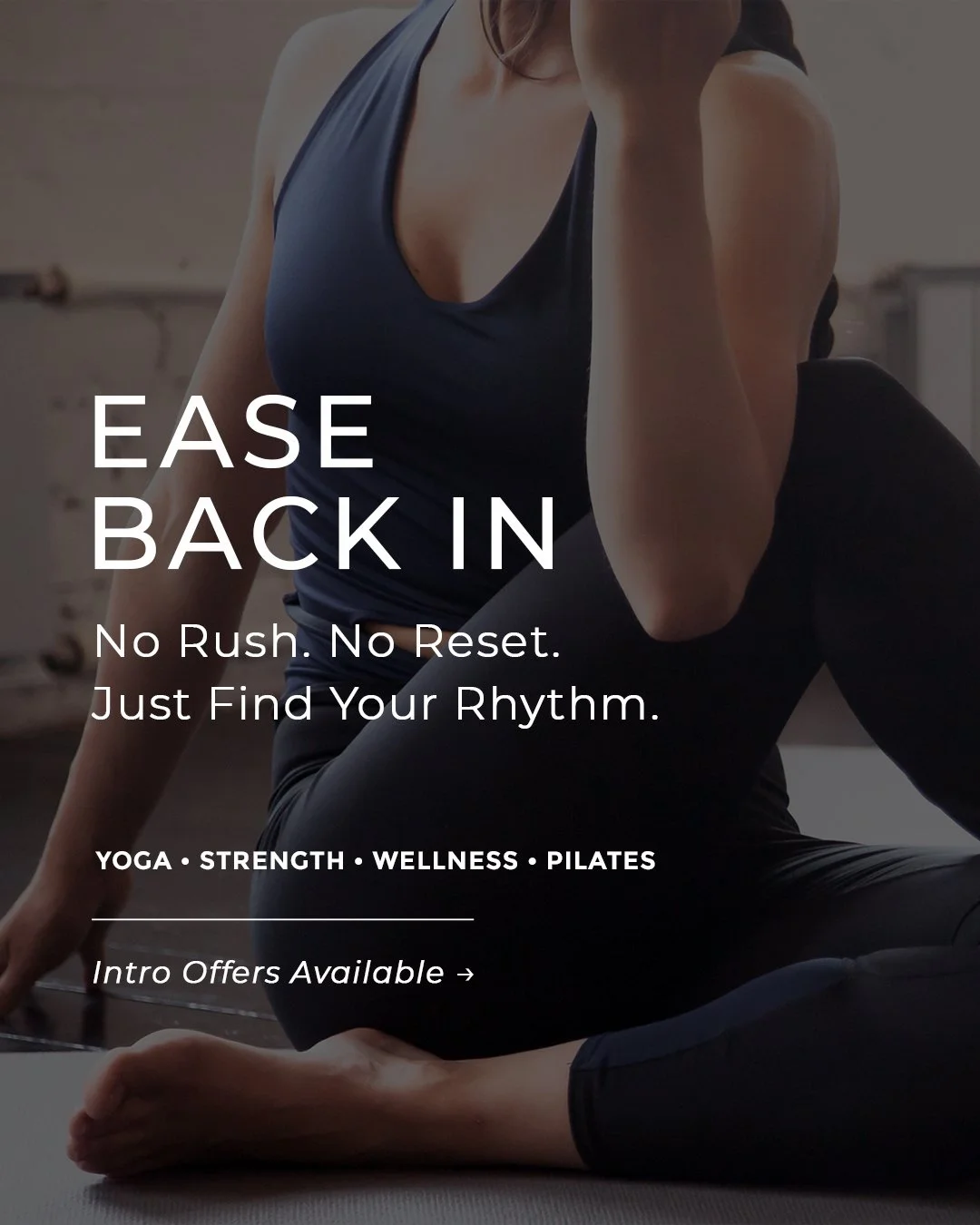 Ease back in.

Not because it&rsquo;s a new year.
Not because you &ldquo;should.&rdquo;
But because your body has been asking for a little care.

At FORMATION, we&rsquo;re not here to rush you into a reset. We&rsquo;re here to offer supportive yoga, 