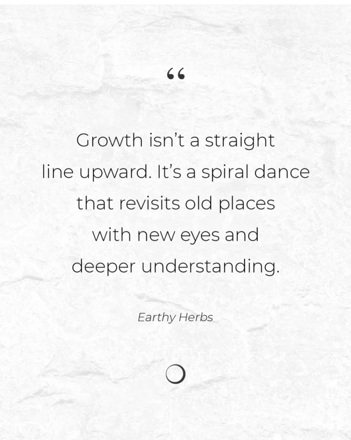 Growth isn&rsquo;t a straight climb&mdash;it&rsquo;s a spiral.
You return to old patterns, familiar moments, and past versions of yourself&hellip;
But this time, you&rsquo;re stronger. Wiser.
More you.

This is the work we do on the mat and beyond it