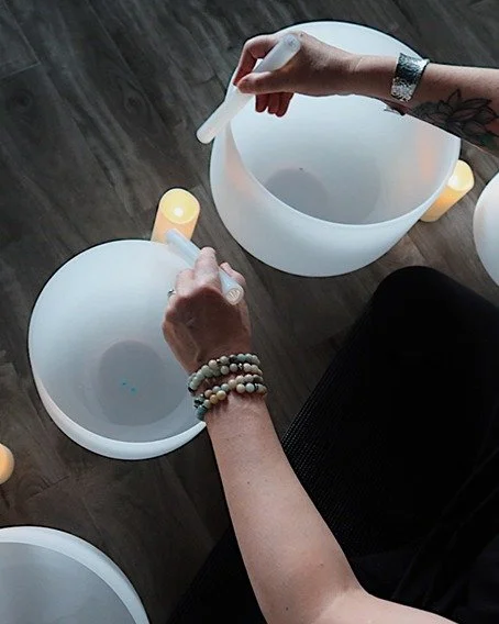 TOMORROW, Sat. May 2
6PM - 7:30PM MDT
at FORMATION with Colbie and Deborah

If you are wanting to feel less pain and stress, and more balance and peace, we'd love to see you in our Deep Restore + Sound Bath Experience tomorrow evening.

You'll sink i