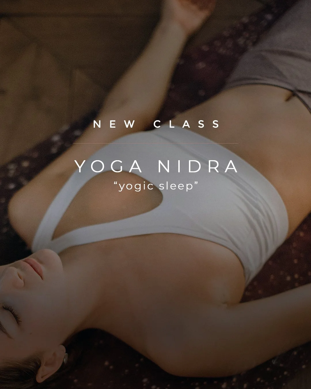 NEW CLASS OFFERING

Most of us are moving through life overstimulated, mentally exhausted, running on stress, and struggling to truly rest, even when we finally slow down. 

Introducing Yoga Nidra with Alissa, beginning THIS Thursday from 7:30pm &nda