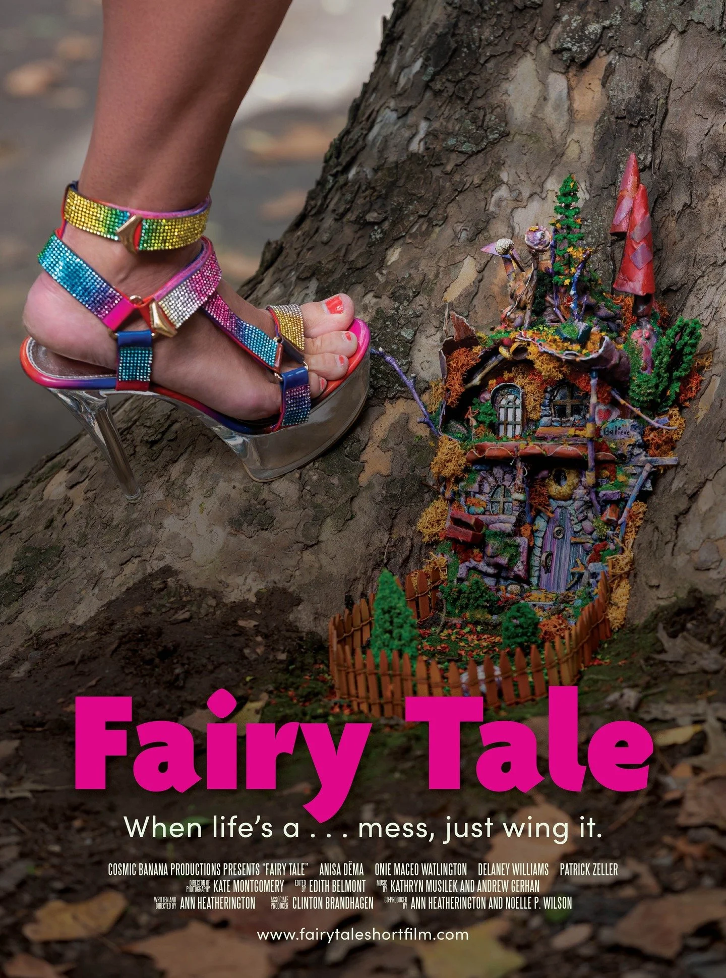 Your wish is granted - our website is live! Find out what magic awaits at fairytaleshortfilm dot com. 🧚

Writer/Director: Ann Heatherington 
A Cosmic Banana Production

#FairyTaleShortFilm #JustWingIt #WomenFilmmakers #SunnysideQueens #DarkComedy #I