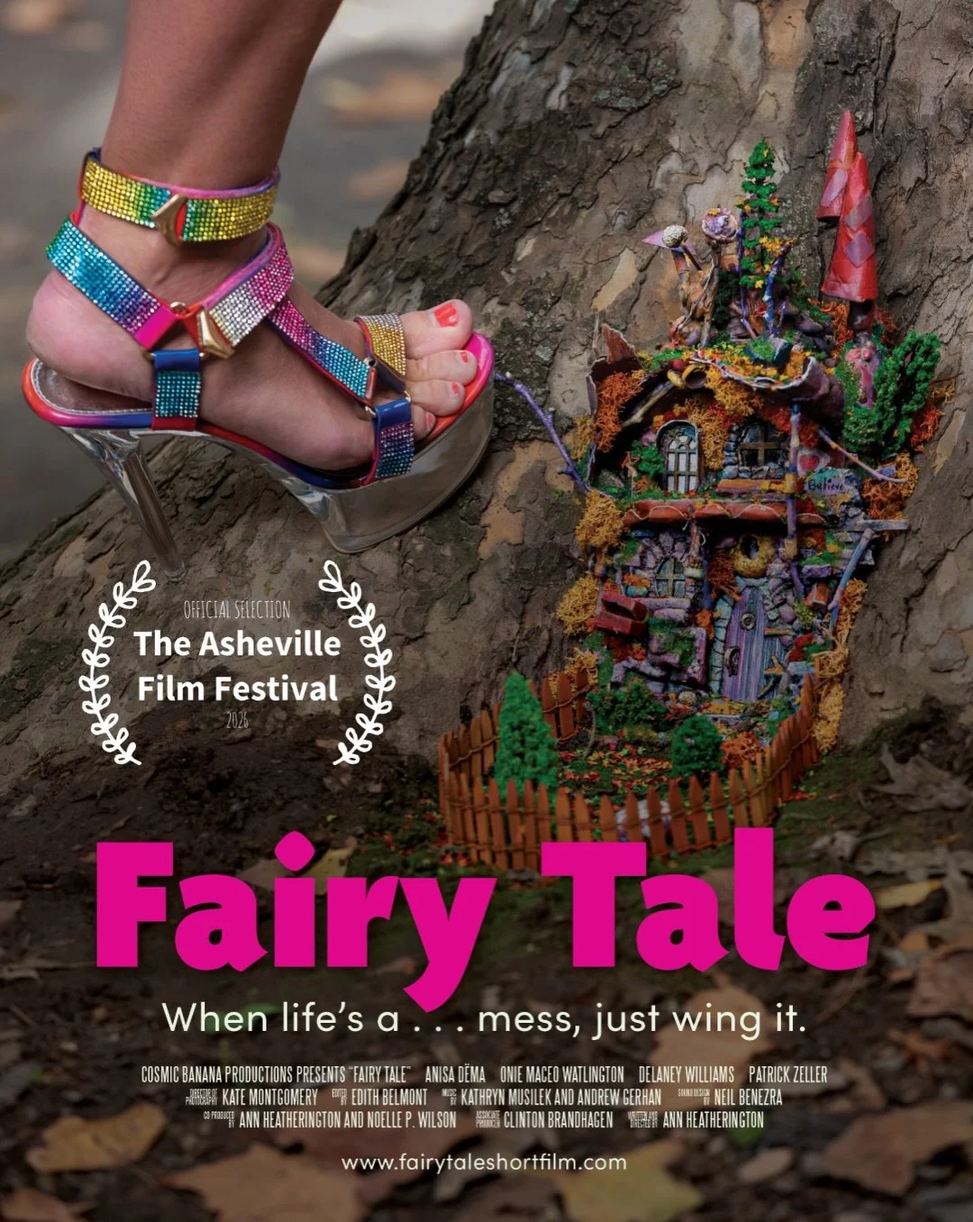 Getting excited to bring our Sunnyside story to the big screen at the Asheville Film Festival in less than 1 week! 

Asheville NC-area friends and fans, reserve your seats now to watch Fairy Tale LIVE and in-person and vote for Onie Watlington as Bes