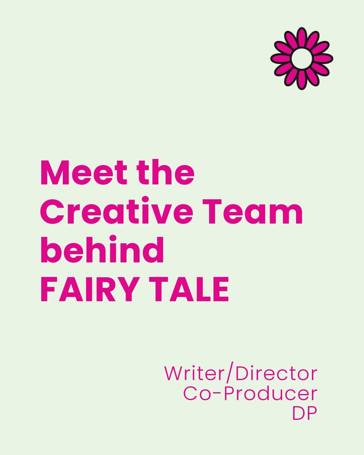 Bringing Fairy Tale from page to screen took a dedicated team of artists, storytellers, and visionaries. Meet the creative leadership driving the project behind the camera:

🎬 Ann Heatherington (Writer | Director | Co-Producer): Making her directori