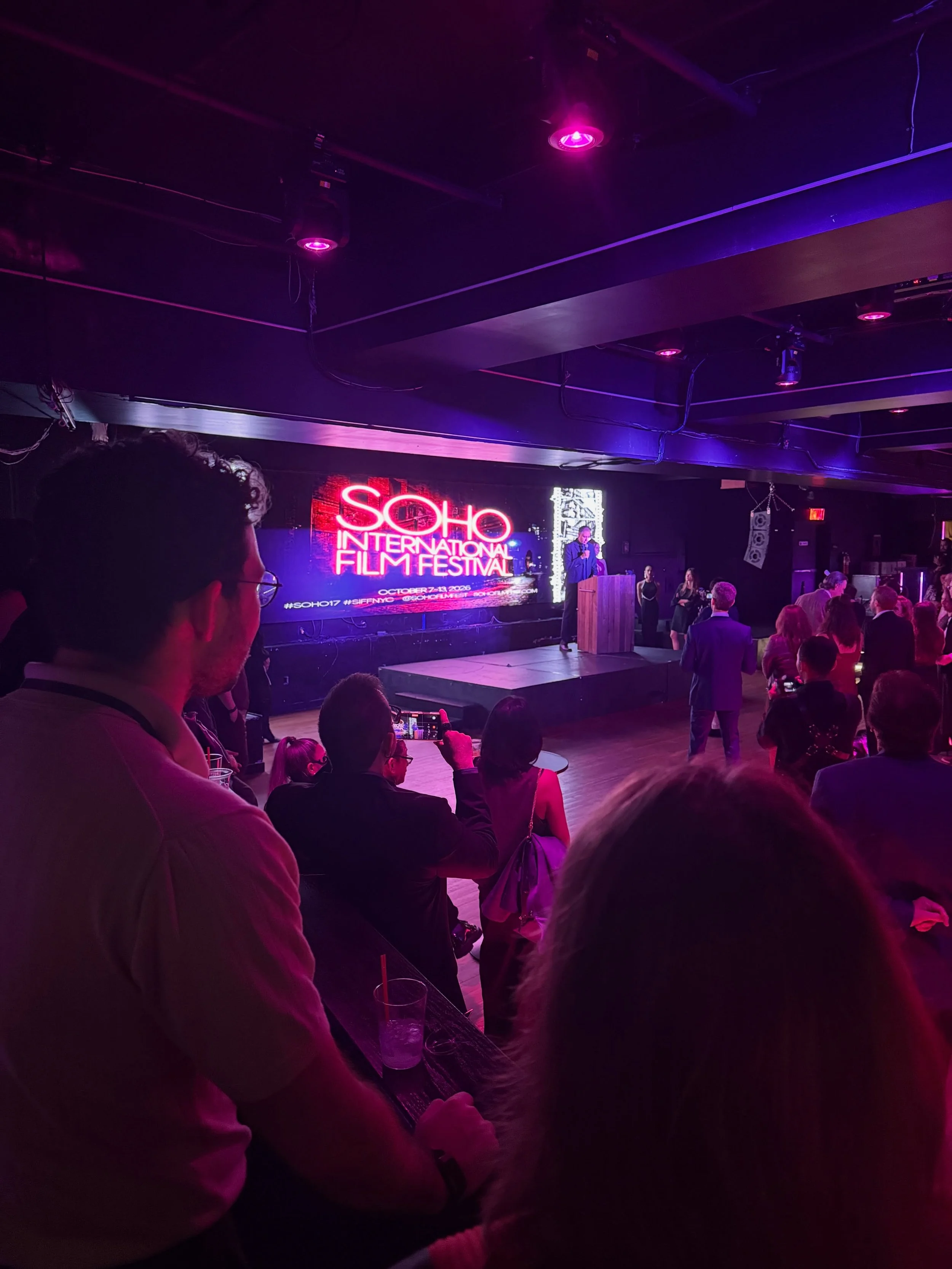 Here&rsquo;s to an unforgettable week celebrating at @sohofilmfest! 💖

Huge thank you to the entire SOHO team, the organizers, and everyone who came out to cheer on Fairy Tale!

Much more to come on our fall festival calendar! 🎃 🌊

(Heads up NYC, 