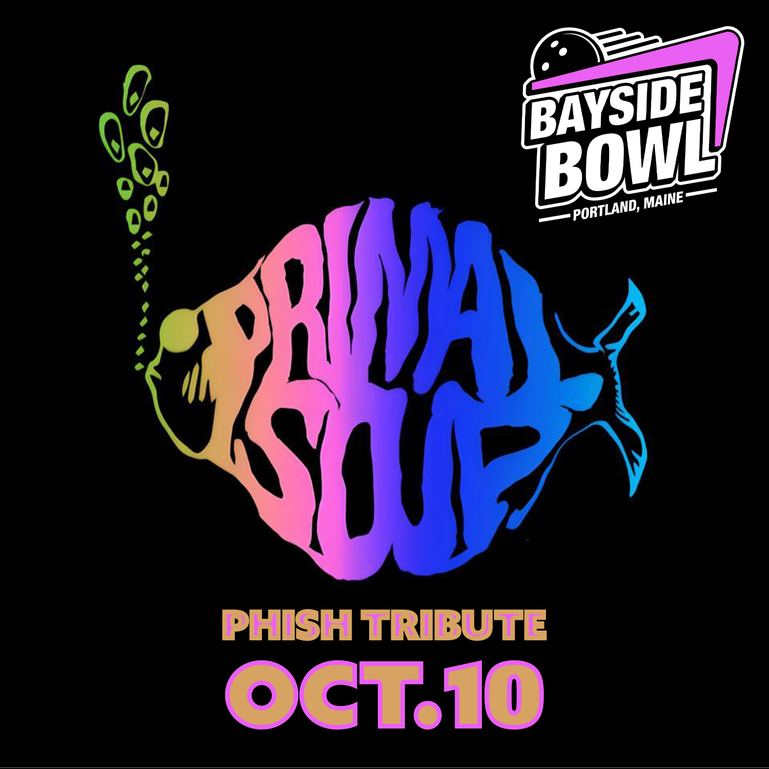 Primal Soup (Phish Tribute) live at Bayside Bowl | all-ages