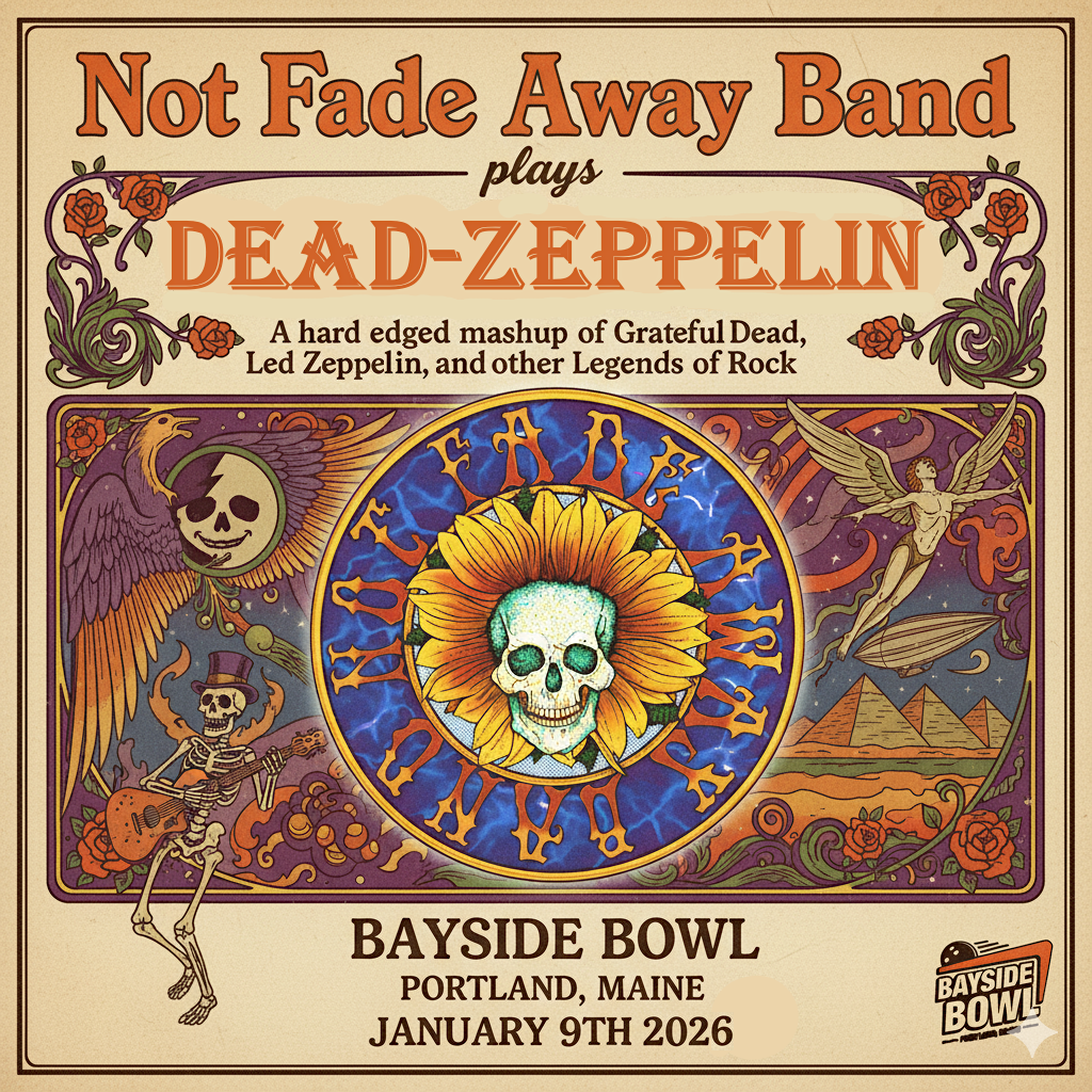 Not Fade Away Band plays "Dead-Zeppelin"