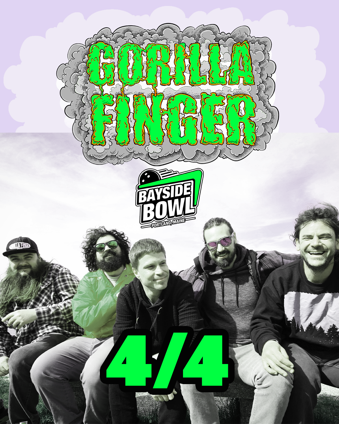 Gorilla Finger live at Bayside Bowl | all-ages