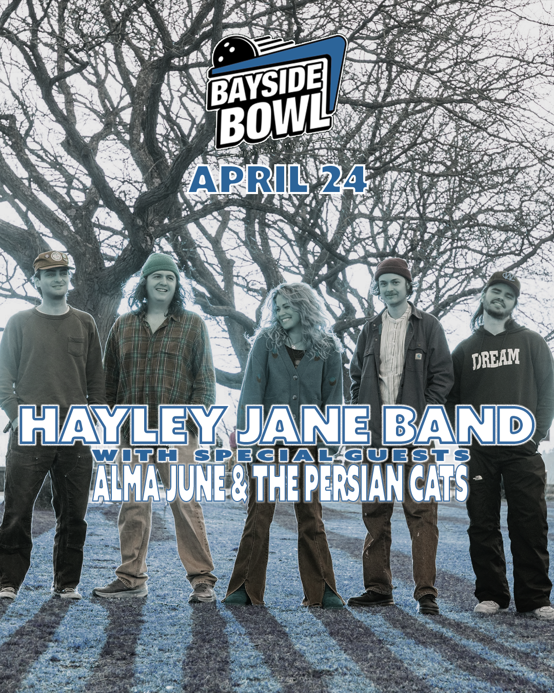 Hayley Jane Band w/s/g Alma June &amp; the Persian Cats