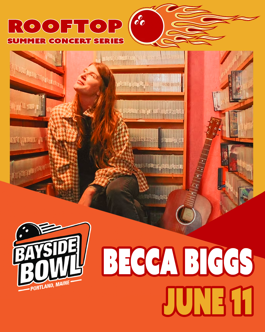 Becca Biggs live on the Bayside Bowl Roof | all-ages