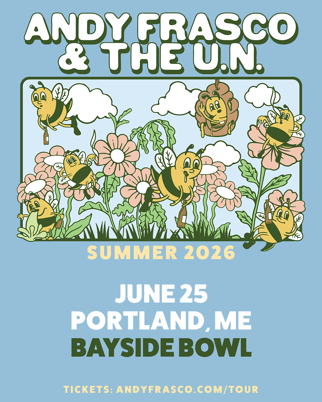 Andy Frasco & The U.N. live at Bayside Bowl | all-ages