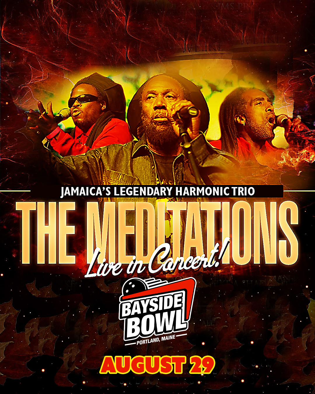 The Meditations live at Bayside Bowl | all-ages