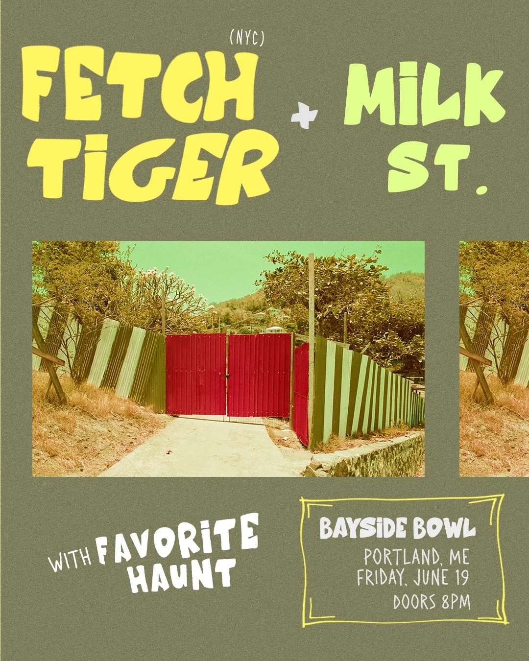 Fetch Tiger w/s/gs Milk St. & Favorite Haunt