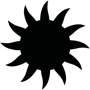 Inflatable sun