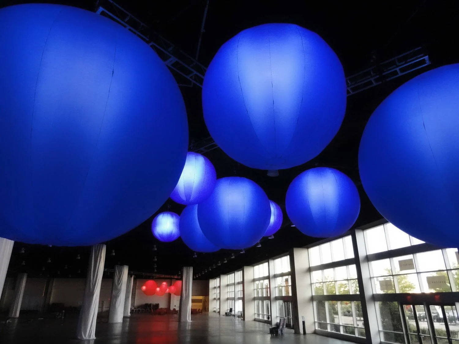 special events with inflatable balls and spheres rented 
