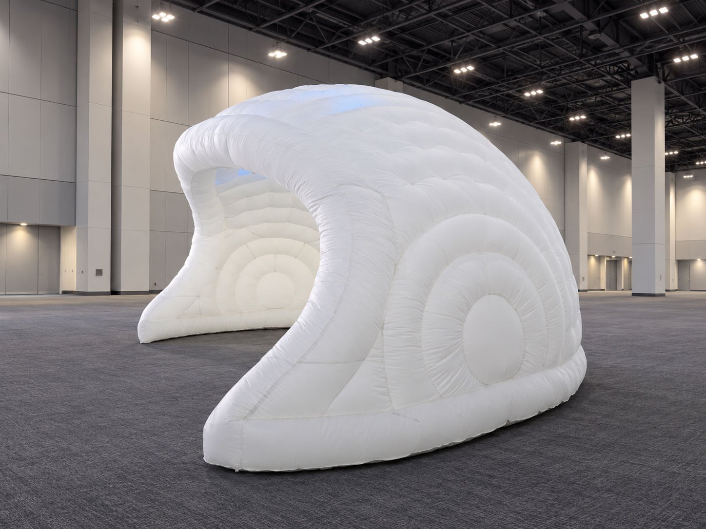 Inflatable Meeting Pod at tradeshow convention Center