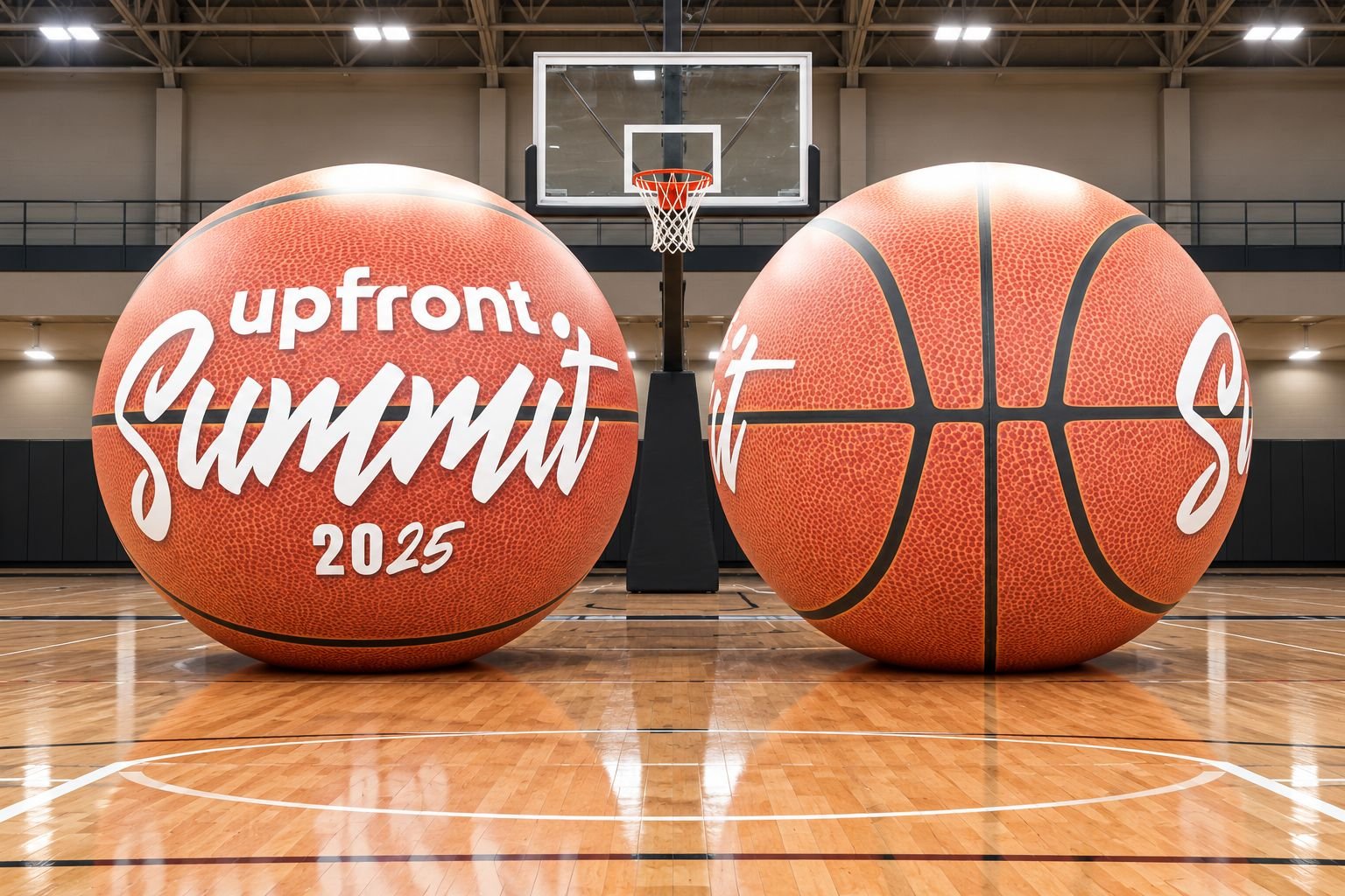 Big Inflatable 

Basketballs 