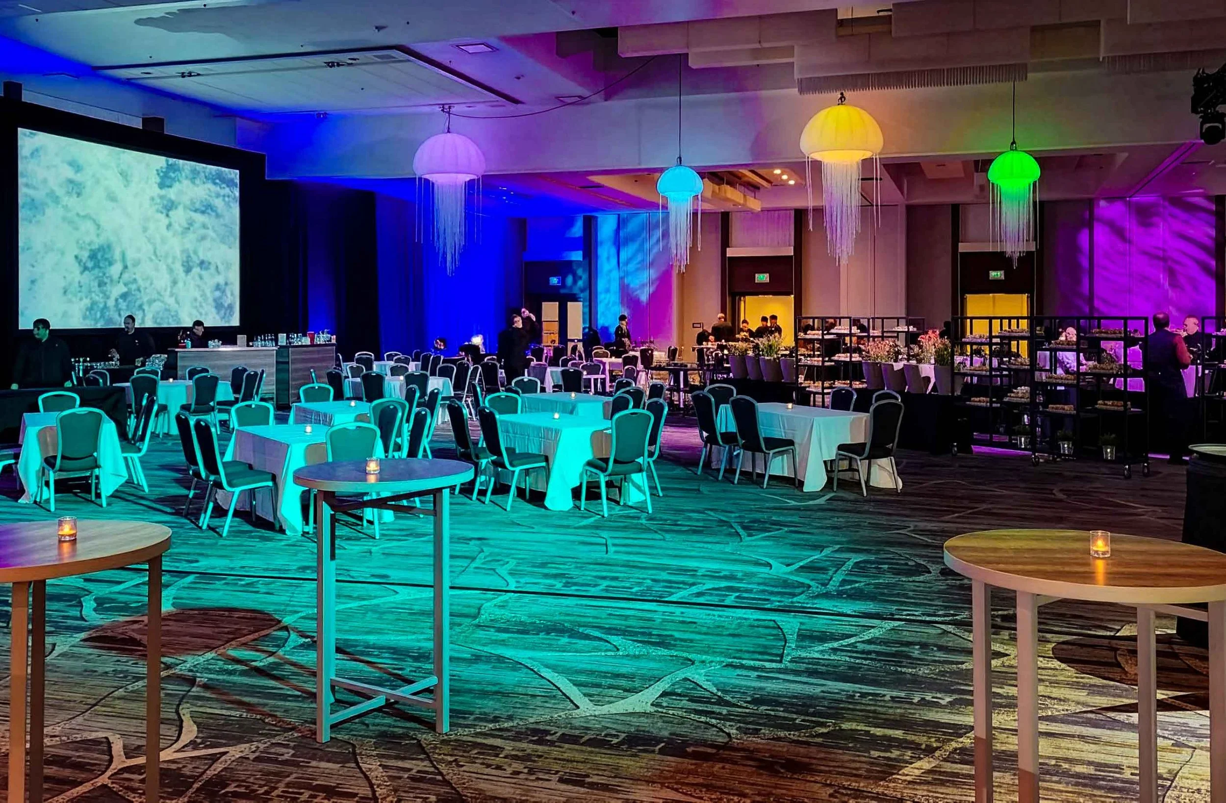 Inflatable Jelly Fish Under the Sea Theme 