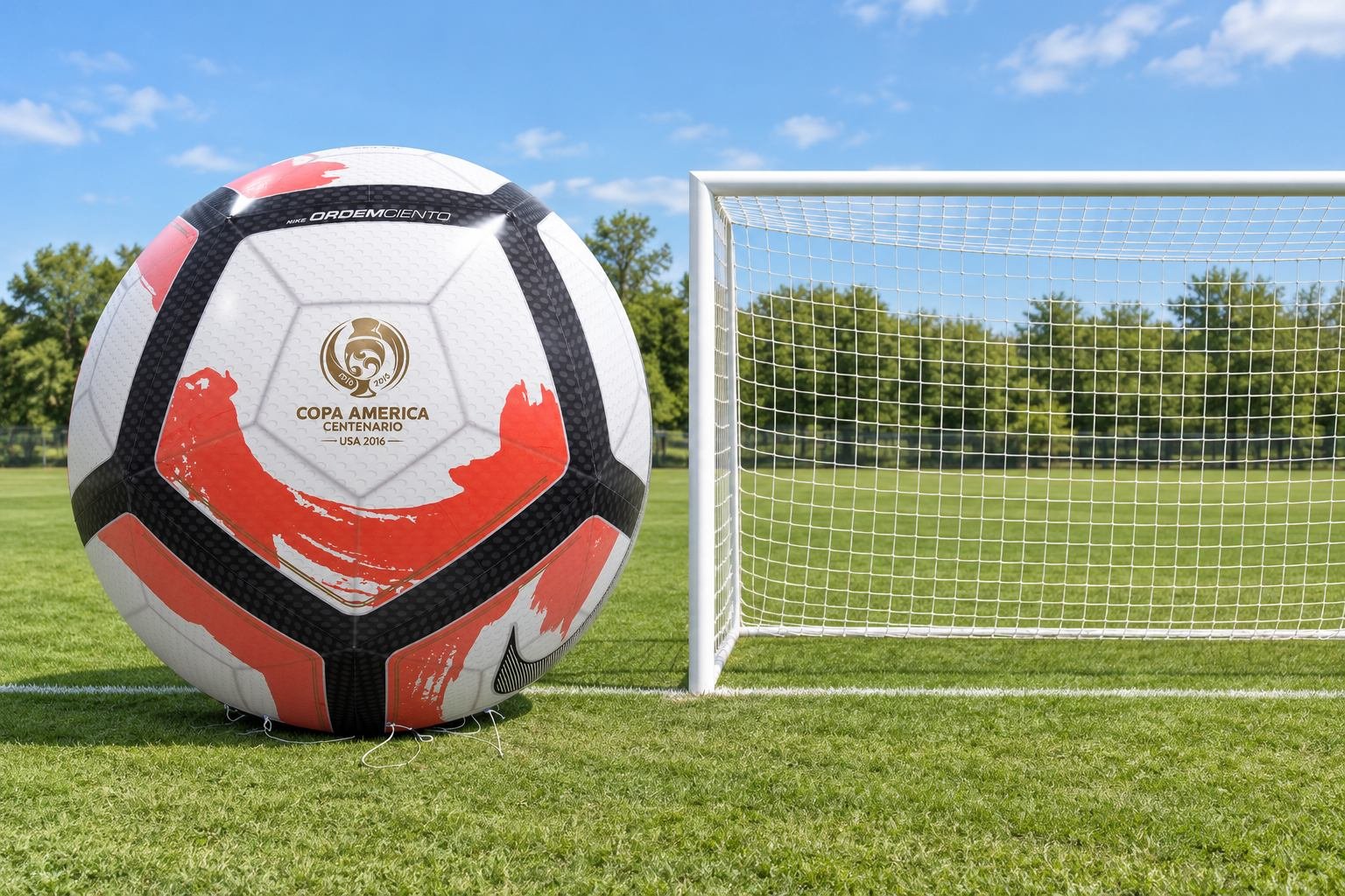 Big Soccer Ball for events  copa logo for world cup 