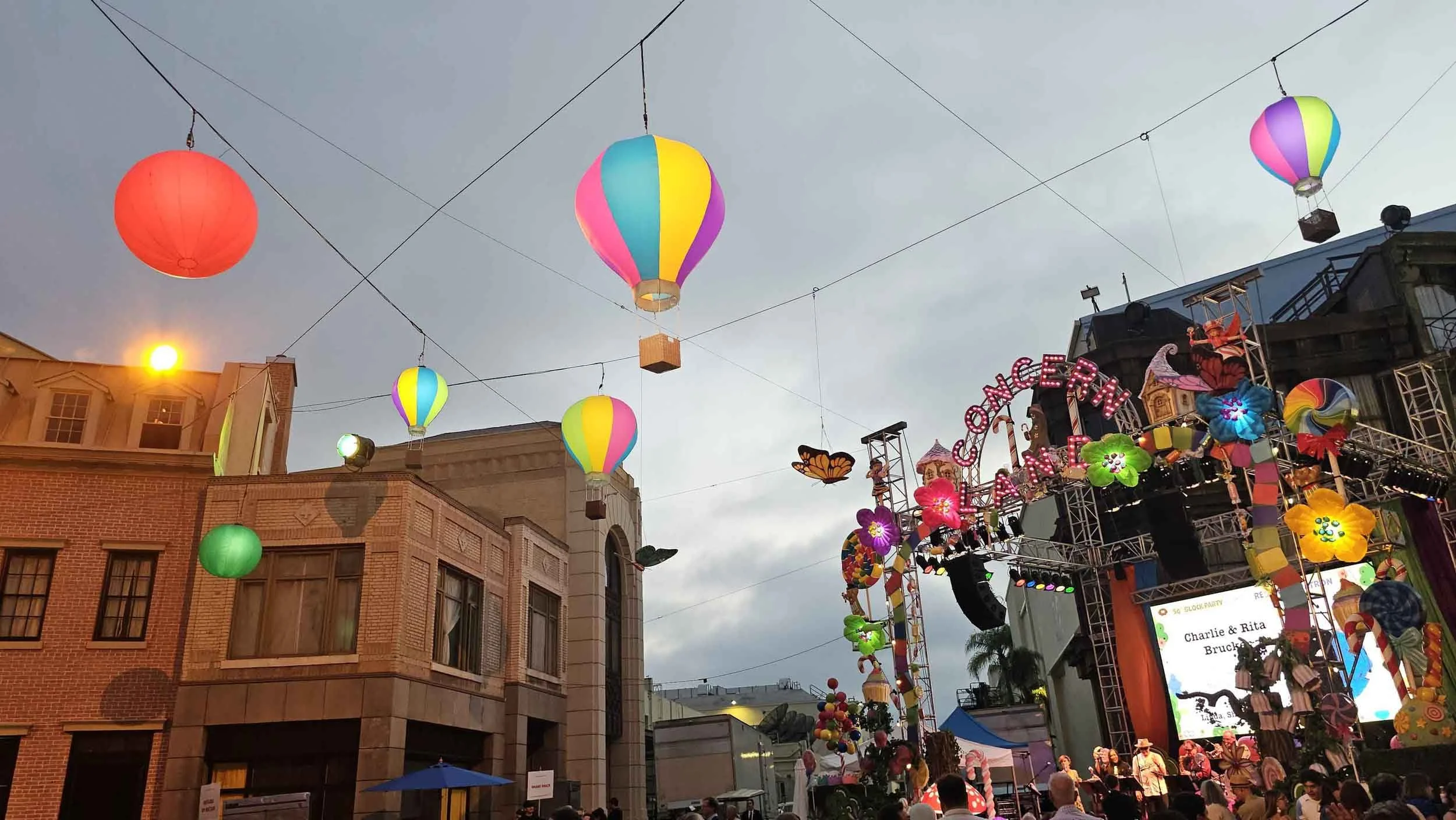 Inflatable Hot Air Balloon at Paramount Studios