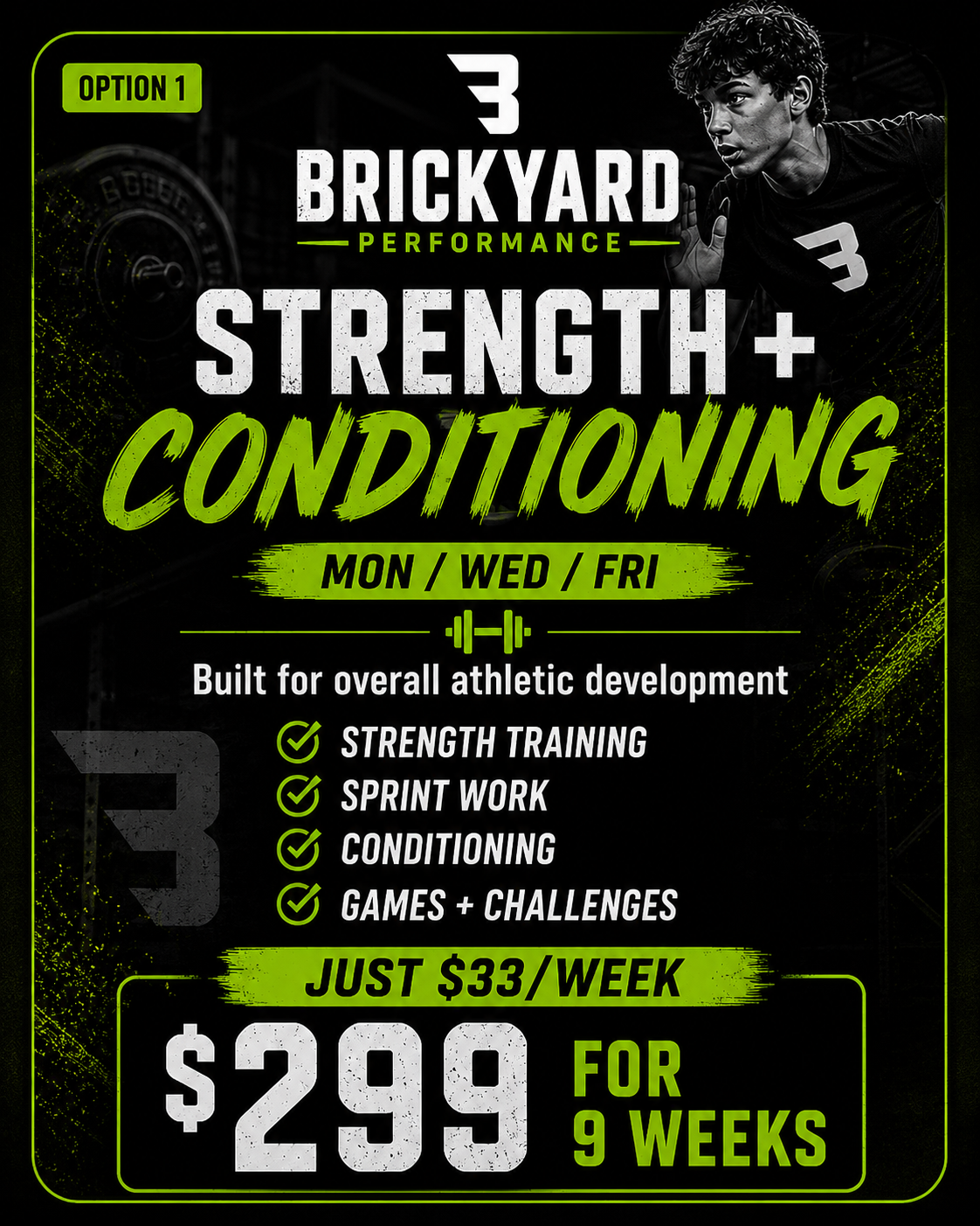 Youth Strength & Conditioning Program