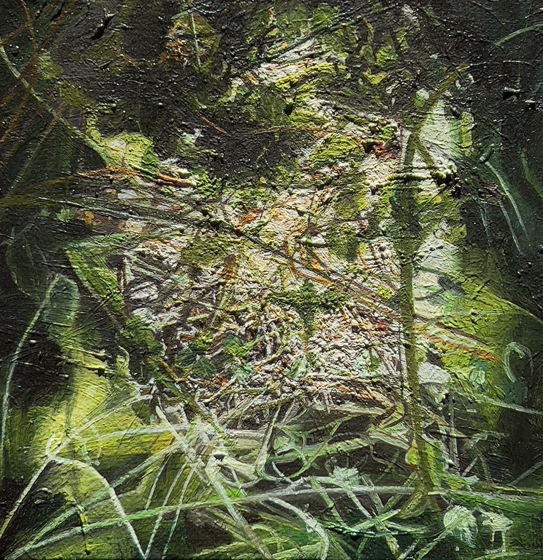 THE SOUND IS DEEP
2023
Oil on canvas
5” x 5”