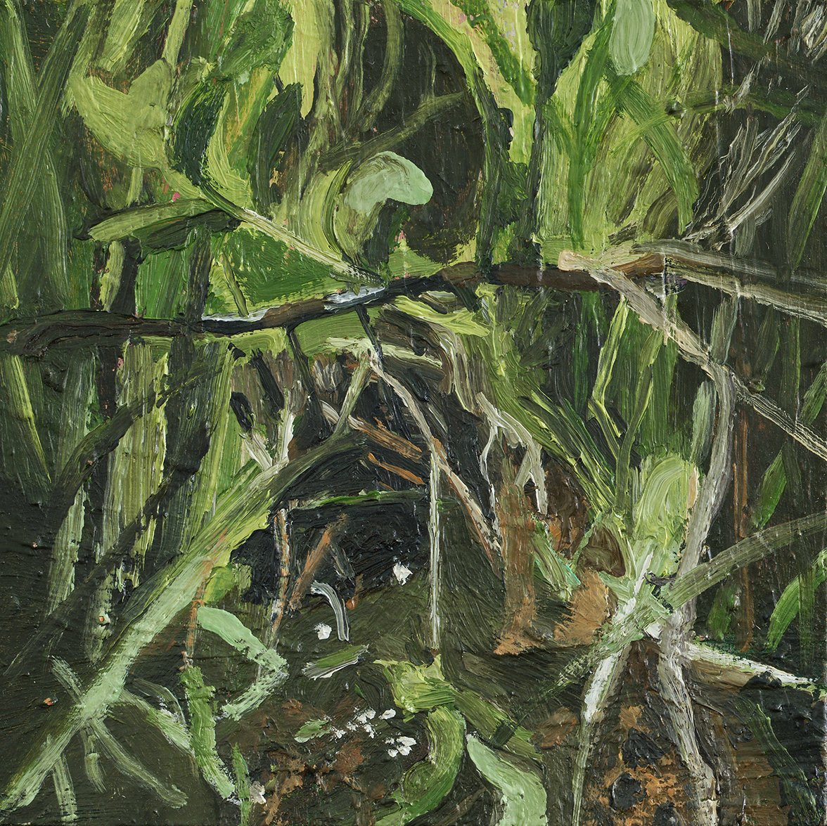 A MEADOW RILL
2017
Oil on panel
4” x 4”