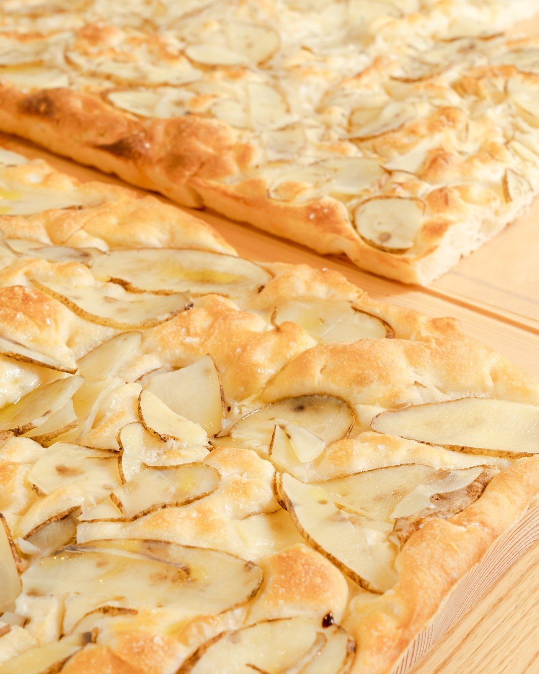 Delight in the simple pleasures of our homemade Focaccia, made daily. Perfect alone or paired with your favorite dishes.