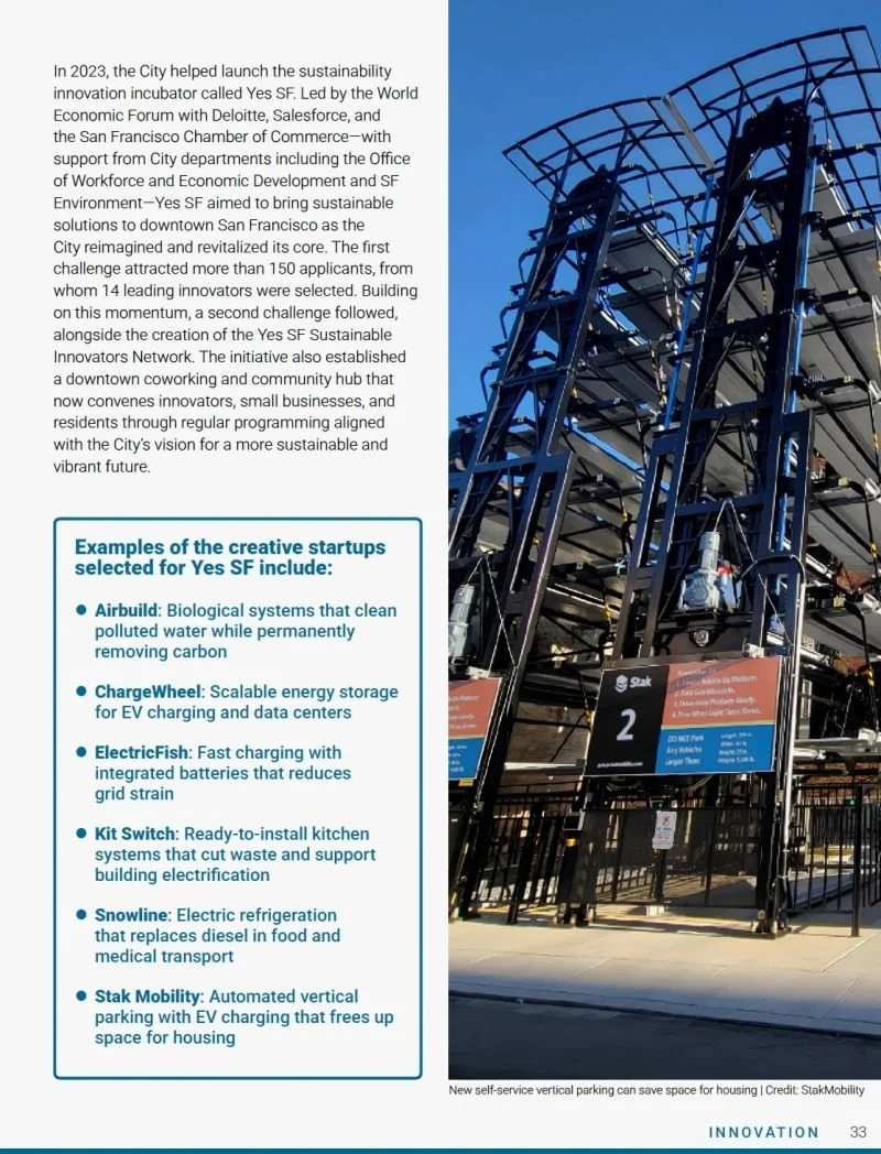 Snowline featured in the San Francisco Climate Action Plan