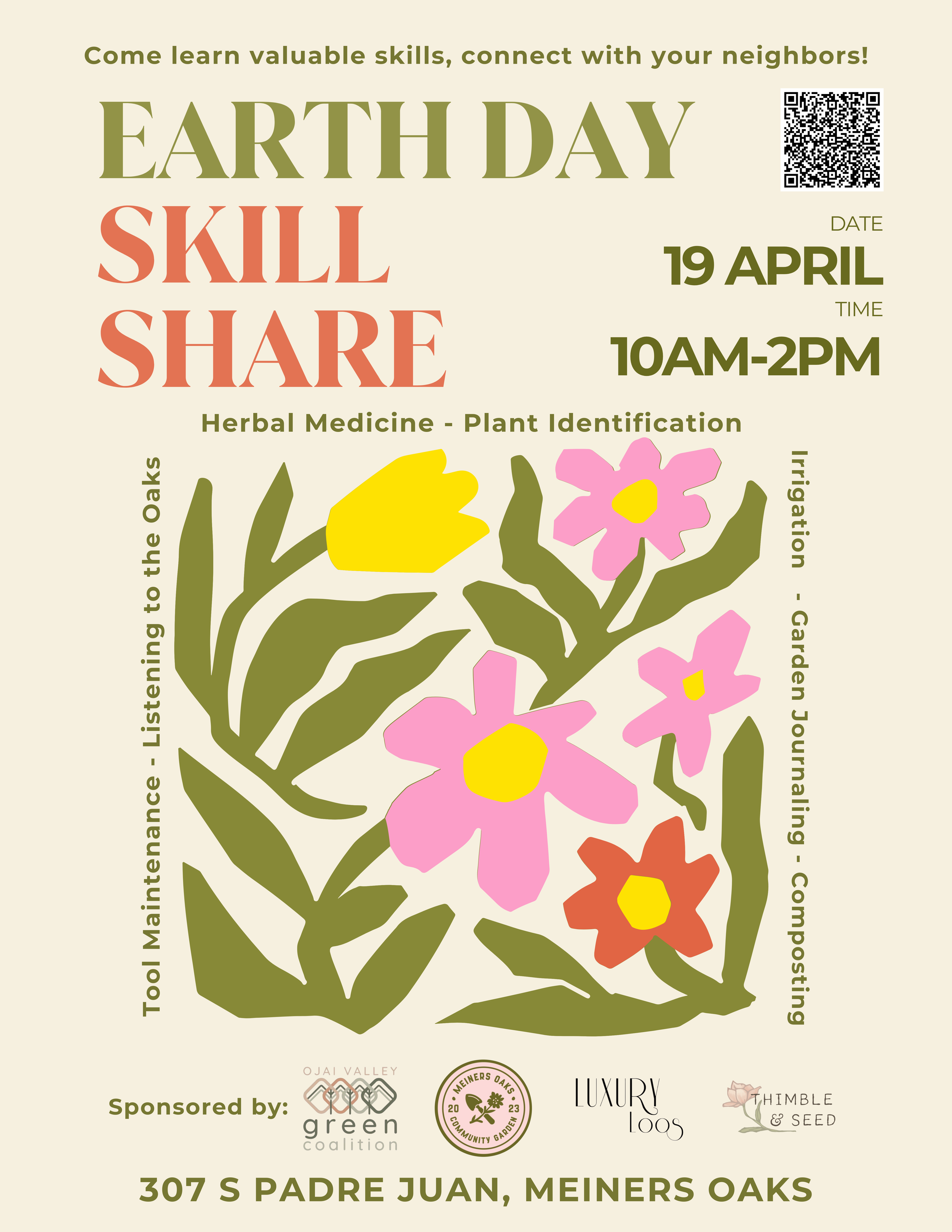 Earthday Skillshare Event!