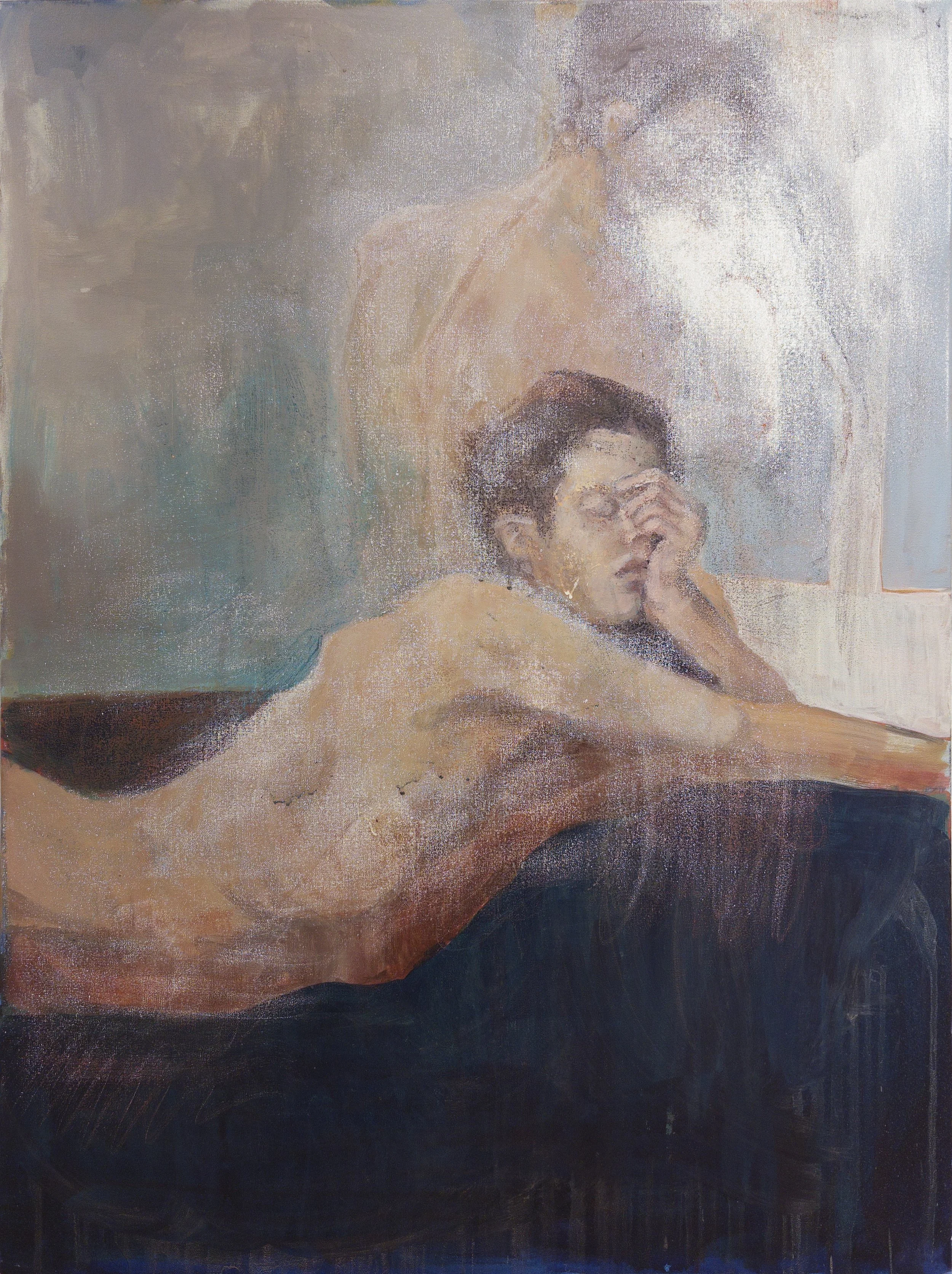 Untitled (2025), 30 x 40, acrylic on canvas