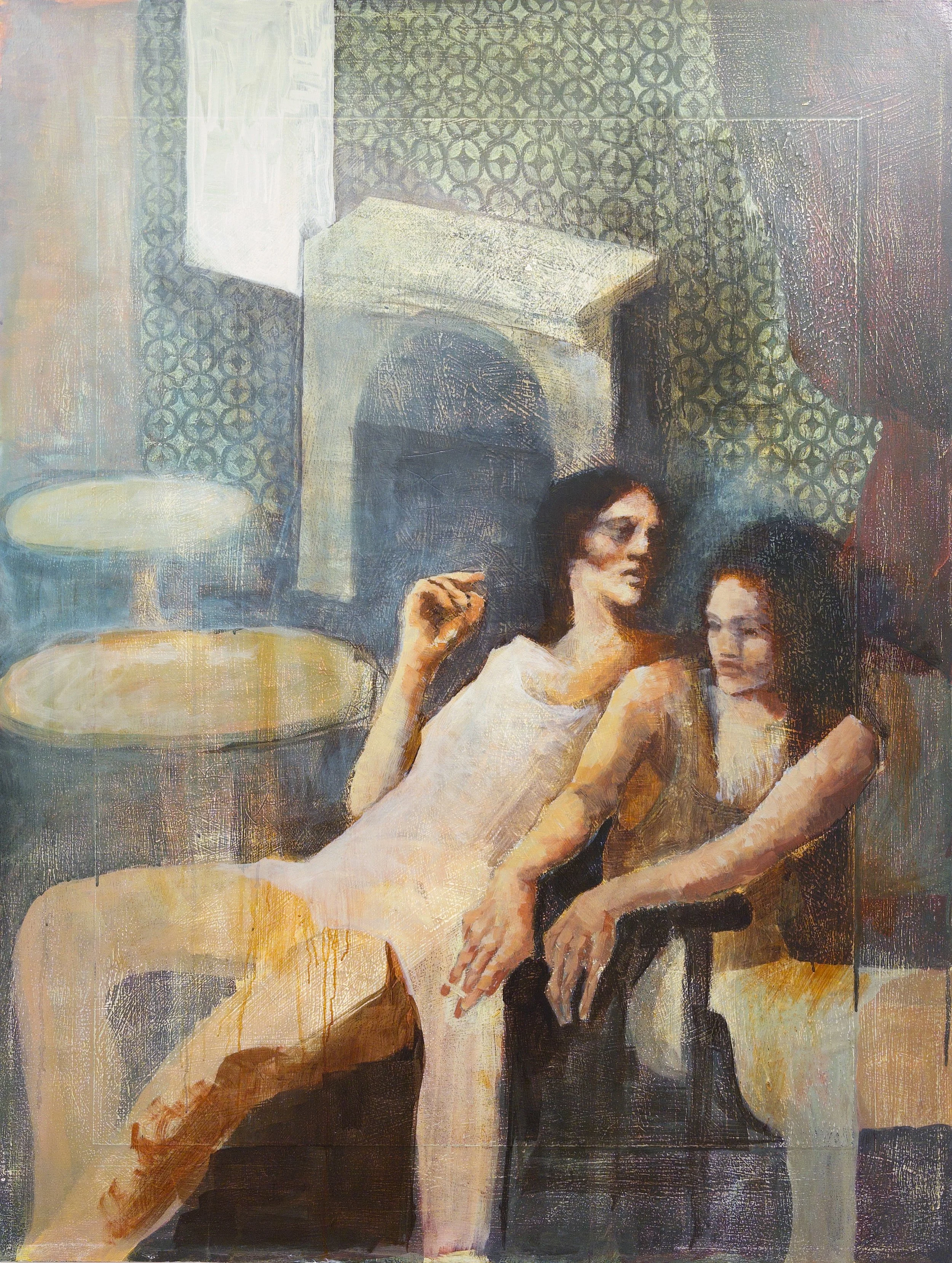 Victims and Thief Victim Victories (2025), acrylic on canvas