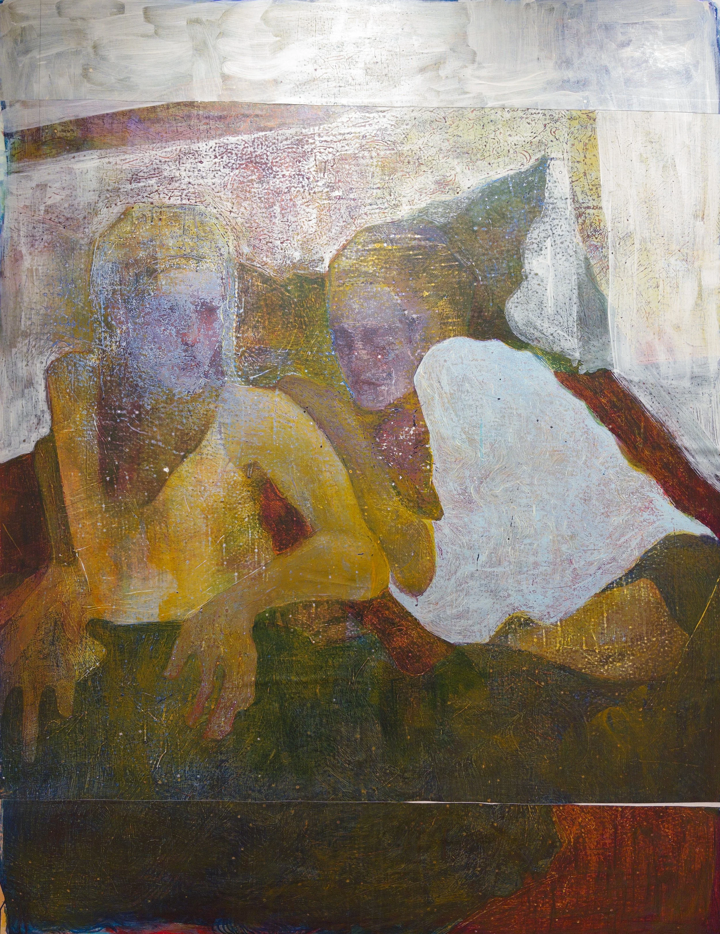 Sublime II: Insalience (2025), acrylic on canvas