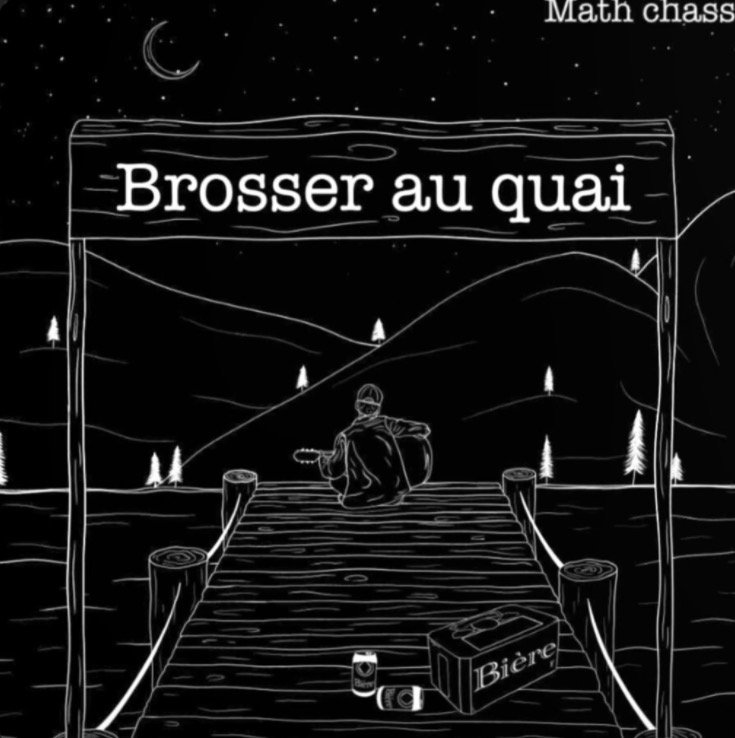 Math Chasse - Brosser au quai