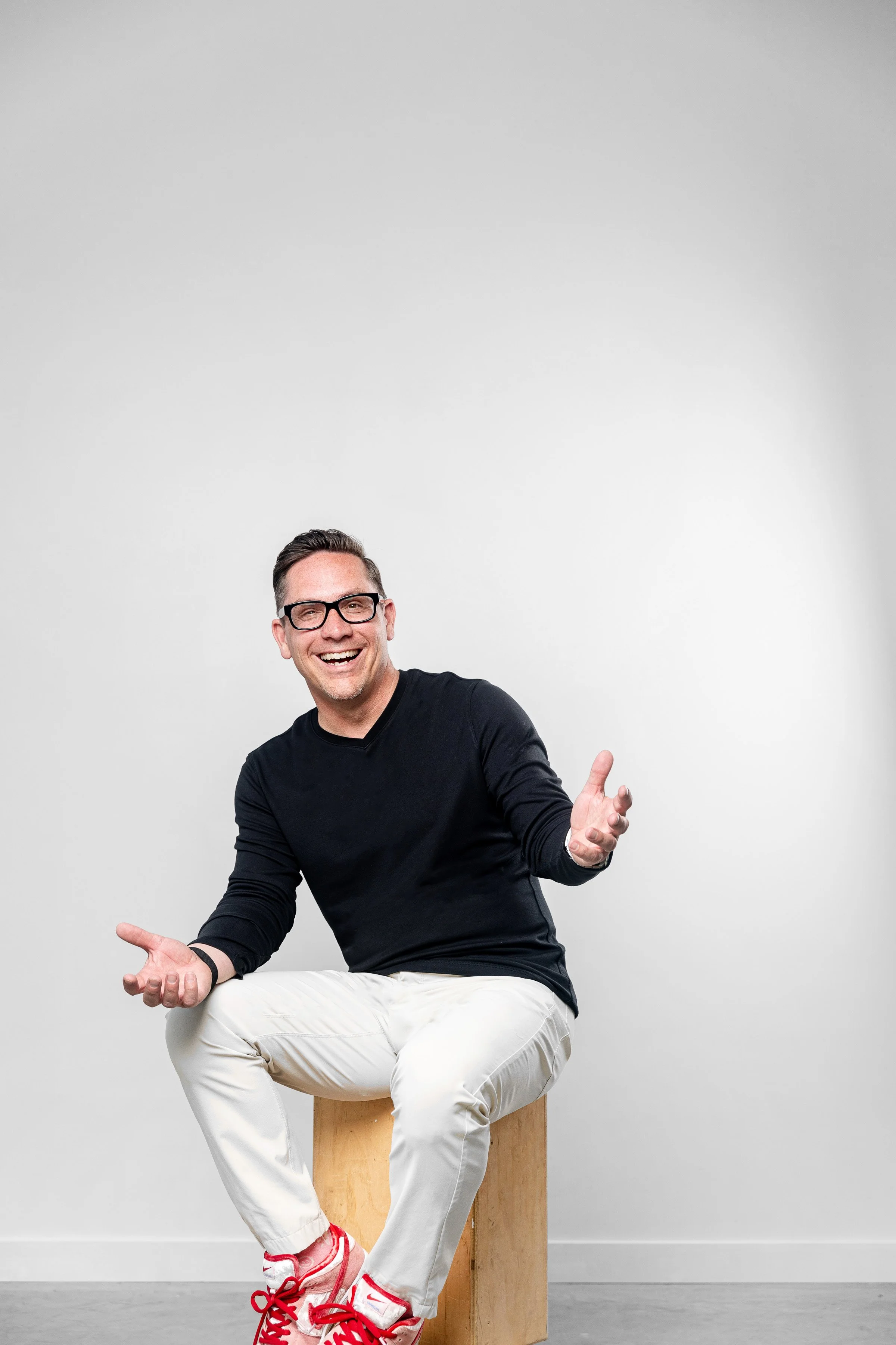 Photographing Grant Fedoruk in My Edmonton Photography Studio
