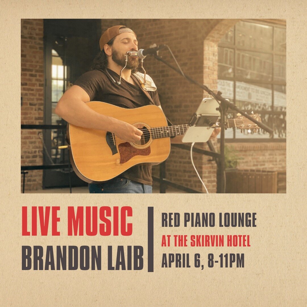 Tomorrow night I'll be playing in the Red Piano Lounge at the @skirvinhiltonok from 8-11. Come on out!