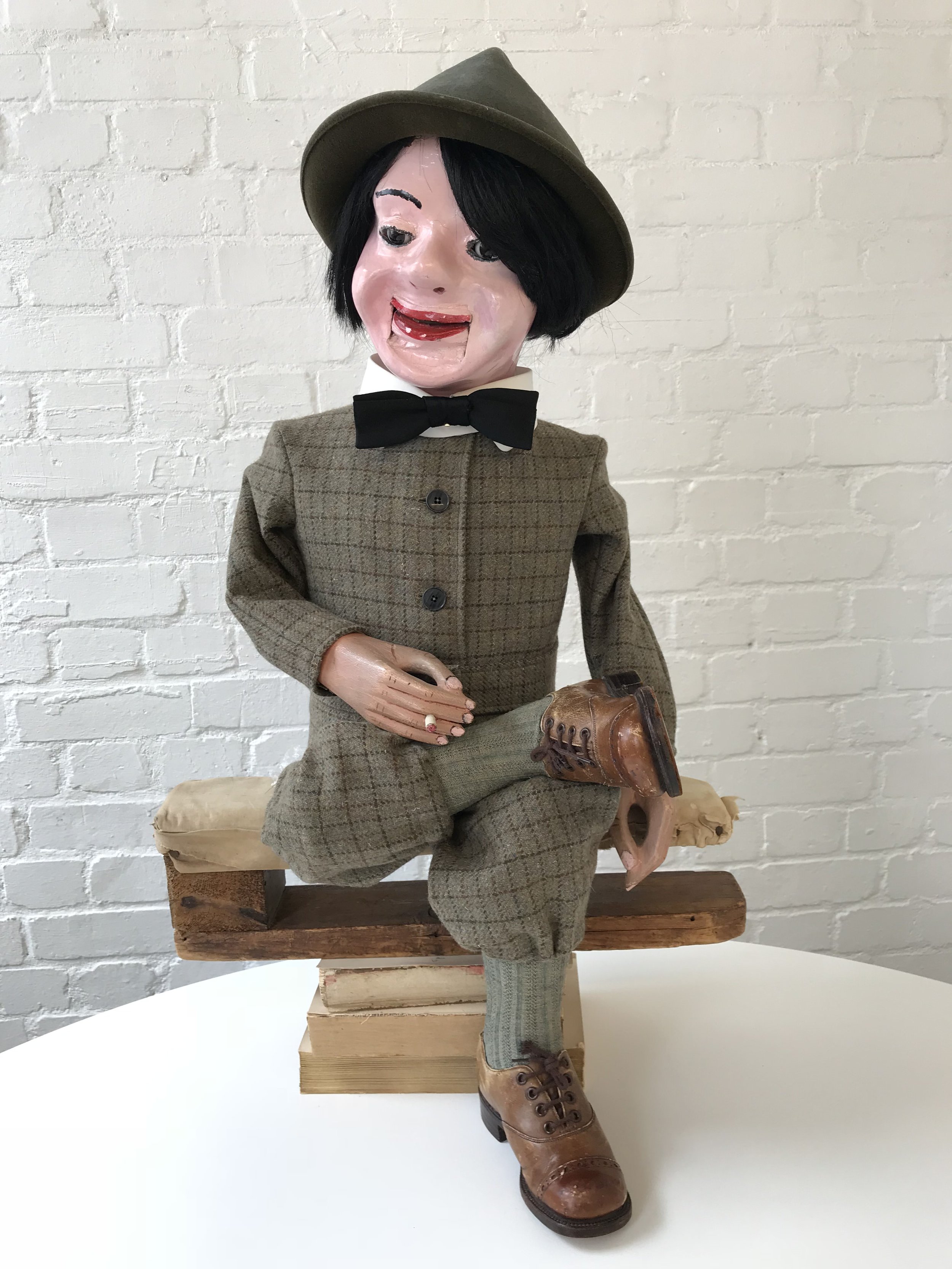 Ventriloquist Doll Suit Puppet Restoration