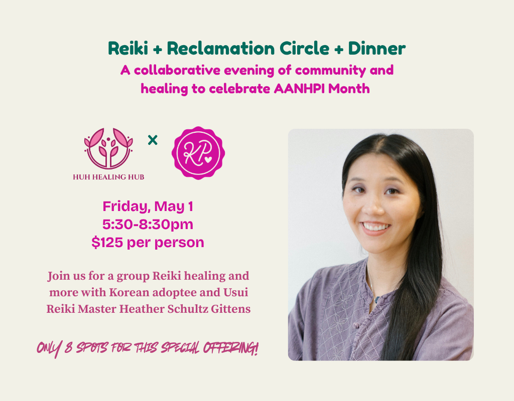 Reiki + Reclamation Circle + Dinner, $125 per person