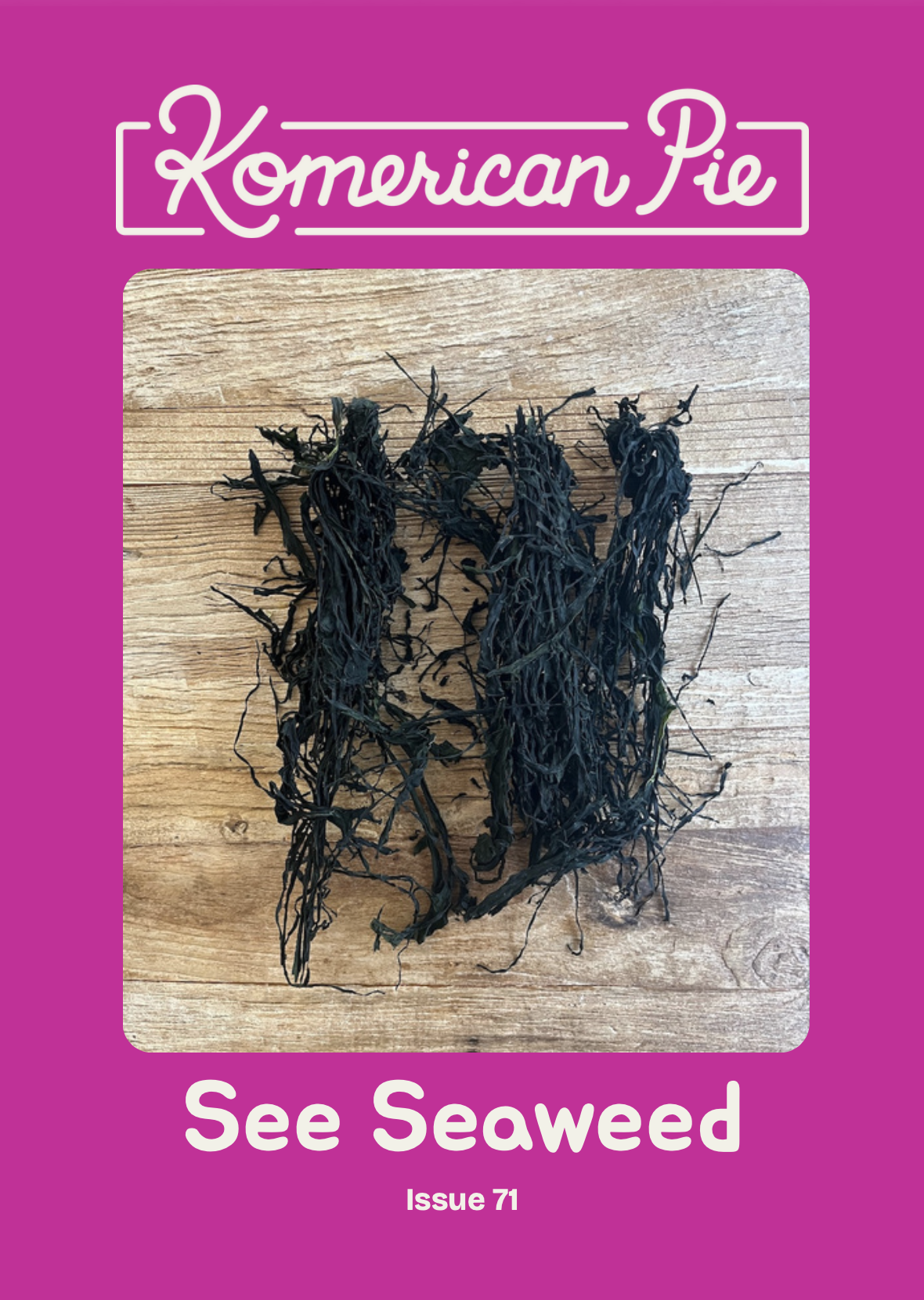 Winter 2026 Printed Zine