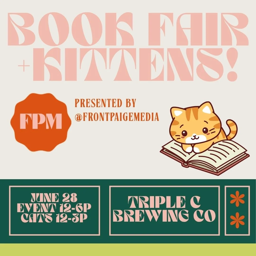 Front Paige Media Book Fair + Adoption Preview Event (Sun. June 28)