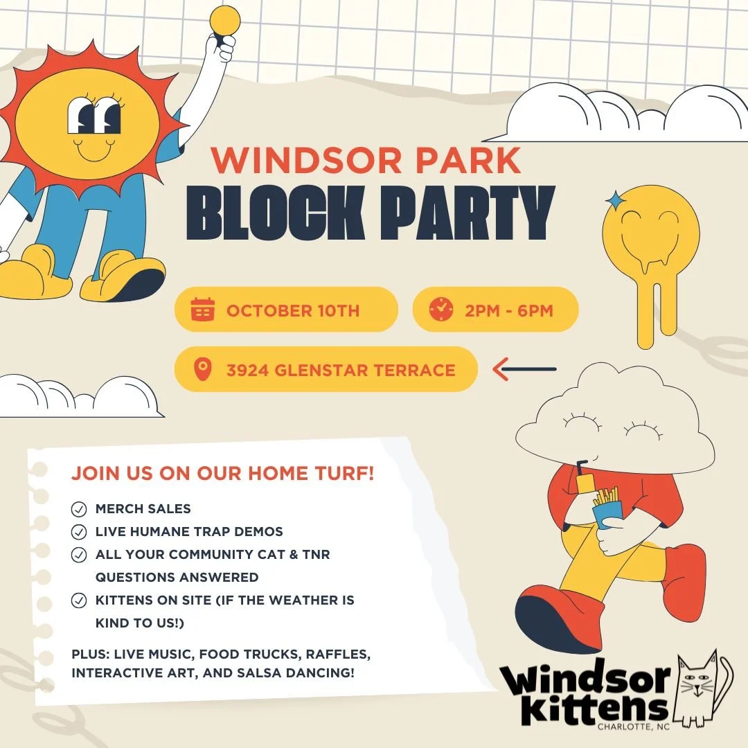 Windsor Park Neighborhood Block Party (Sat. October 10th)