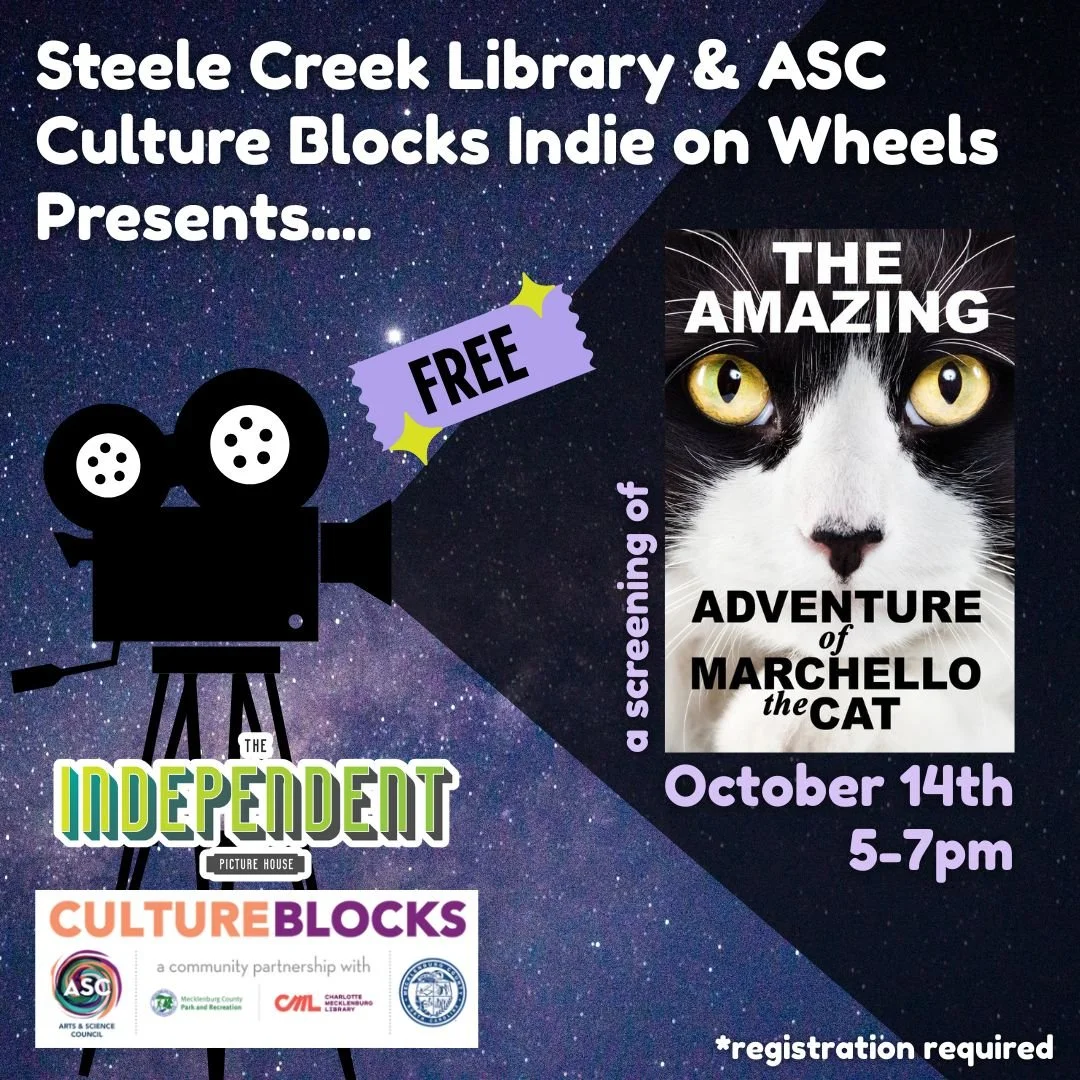 Indie on Wheels: A Screening of The Amazing Adventure of Marchello the Cat