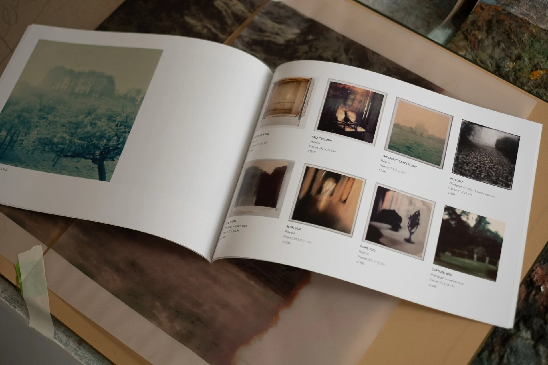 Catalogue Design: Carolyn Quartermaine