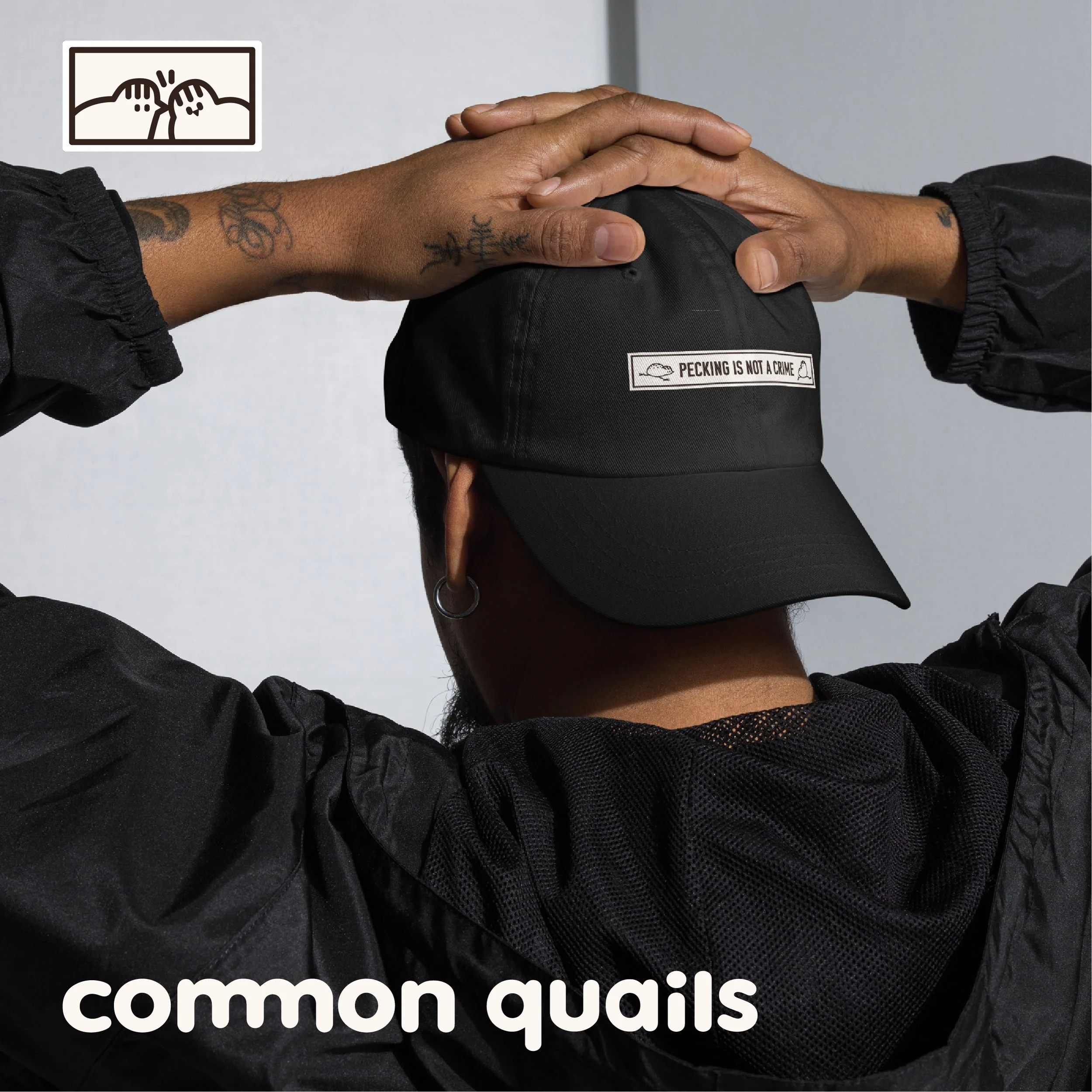 Pecking Is Not a Crime Dad hat