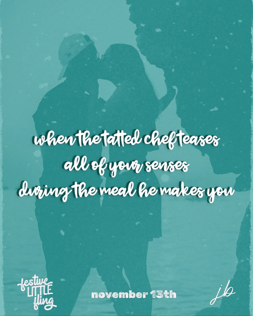 Looking 👀 for arc readers who love a spicy holiday-vacation novella where she&rsquo;s pierced and he&rsquo;s a tatted chef! Who wants to be on the naughty list? 🎅

📖 Festive Little Fling 
By Jordana Blake
Coming Nov. 13, 2025
🌴 non-traditional Ch
