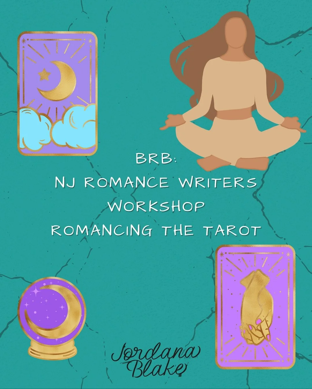 I&rsquo;m so geekin&rsquo; excited to spend today with @newjerseyromancewriters to learn more about using my tarot deck for writing ✨