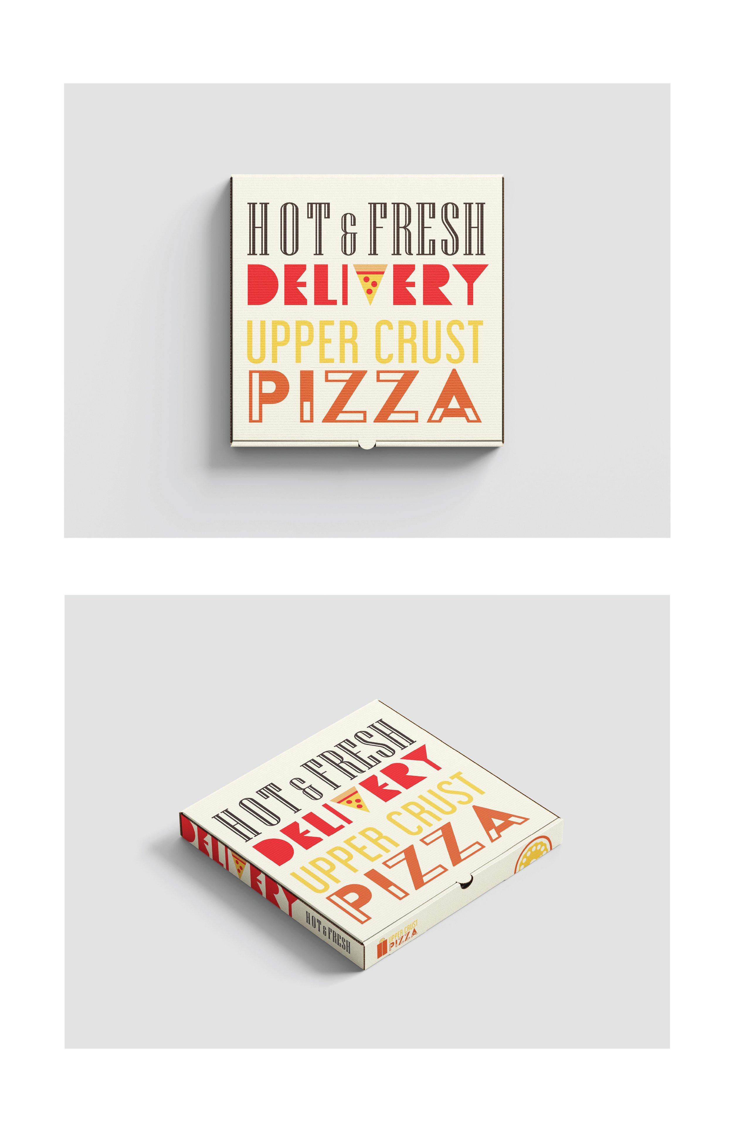 Pizza Box Upper Crust